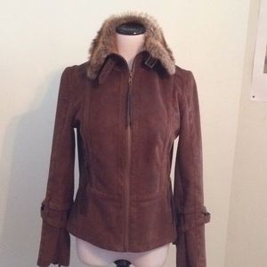 Montanaco Vegan faux suede coat